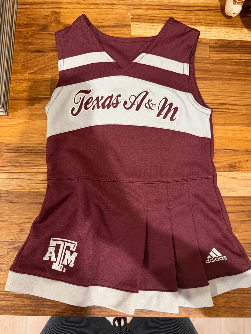 Adidas Texas A&M Maroon Cheer Dress